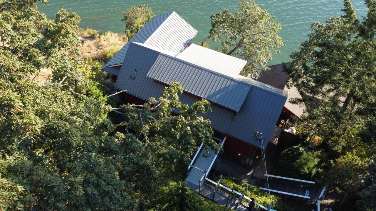 Salishan Tree House Suite คาวิแกนเบย์ ภายนอก รูปภาพ